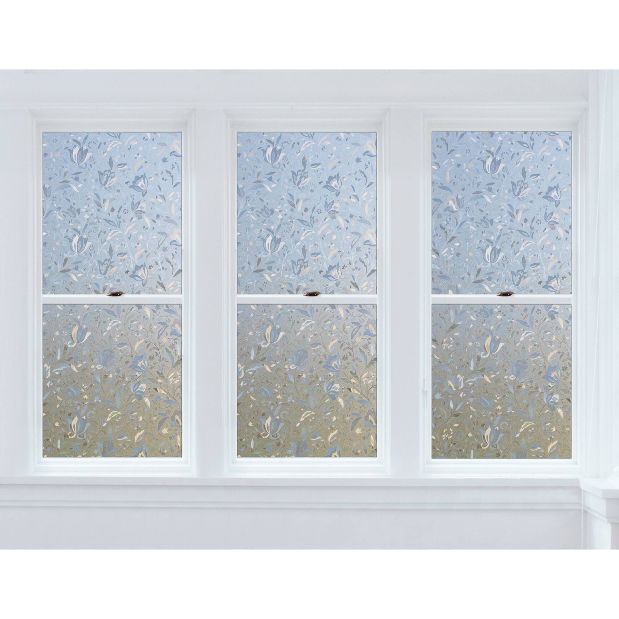 Brewster Cut Floral Window Premium Film